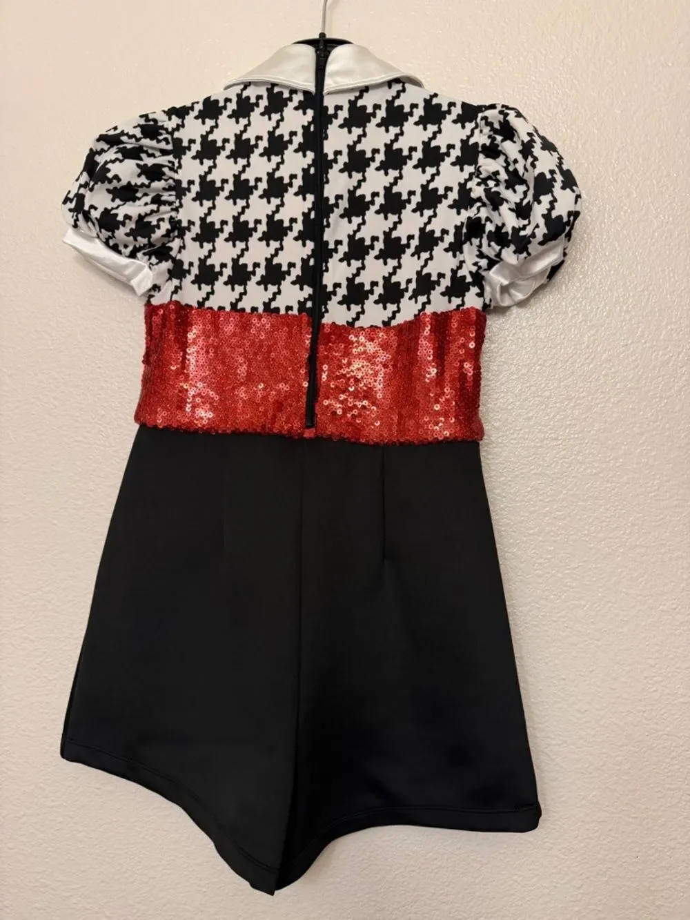 WEISSMAN Dance Costume suit tux menswear plaid houndstooth Jump Jive Wai 8534 LC